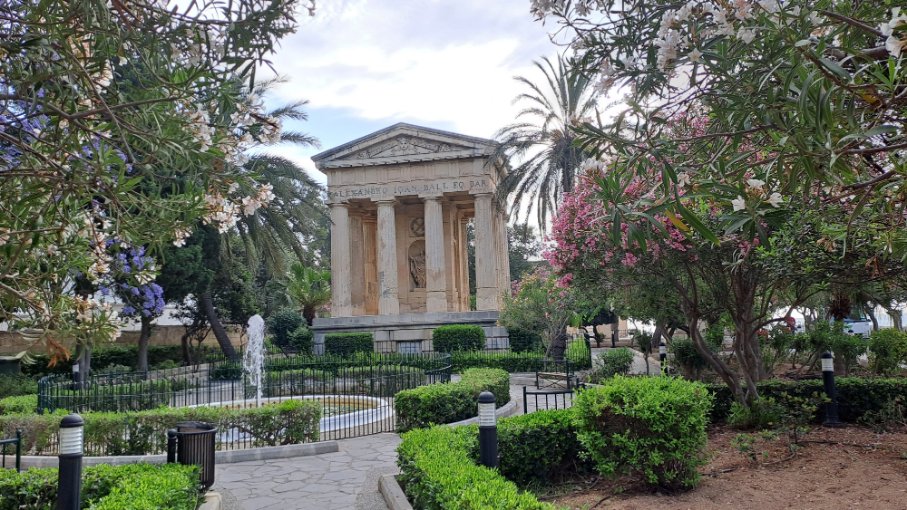 Valeta, Malta, Lower Barraka Garden